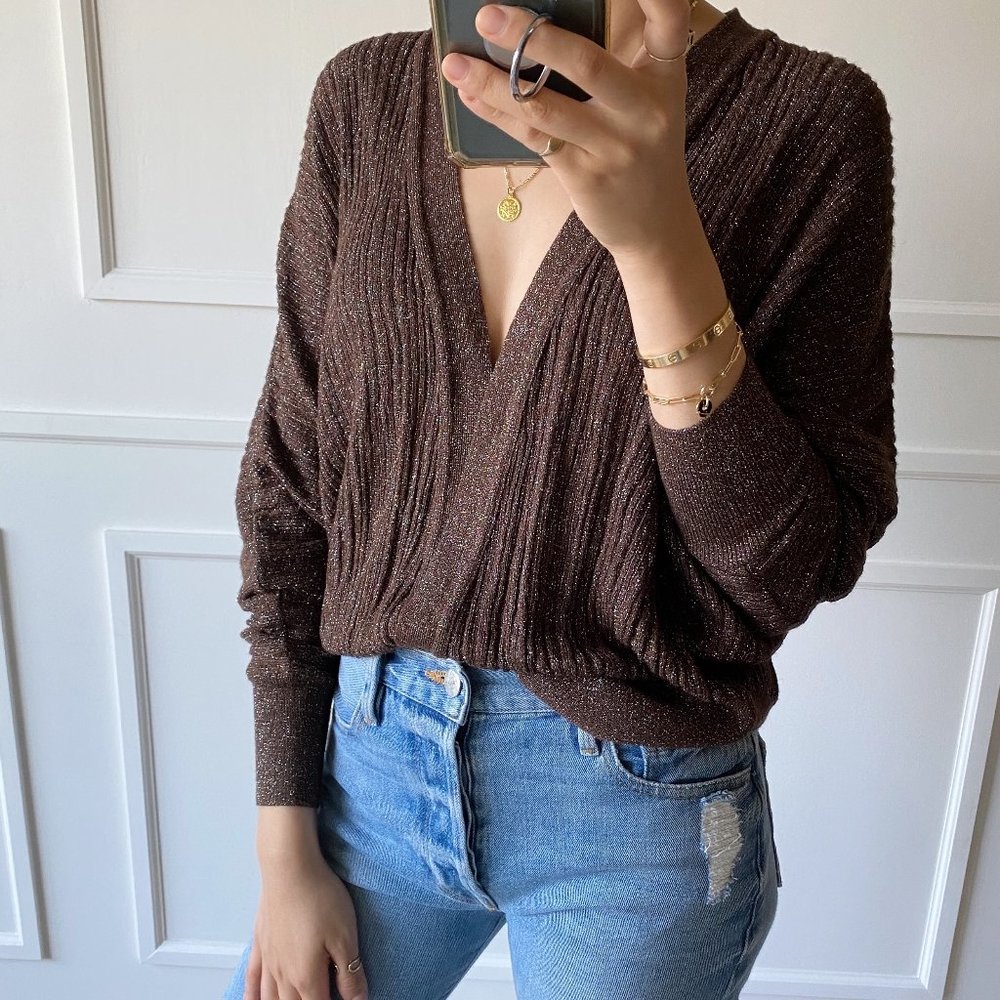 Zara Sparkle Cardigan Size Small - Picture 3 of 9